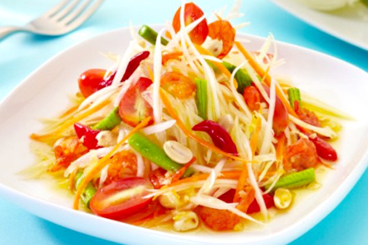 Som Tam Thai (Papaya Salad) https://www.youtube.com/watch?v=Wvv0dqZ_xa4 - SiamBangkokMap