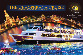 The Chaophraya Cruise : Daily Service hours 7:00 - 9:00 P.M. Tel.02 541 5599 - SiamBangkokMap
